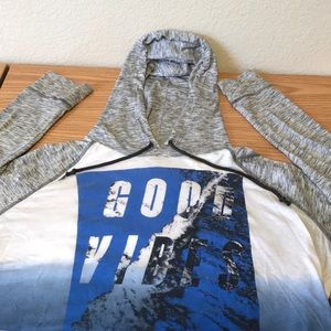 Good Vibes American Eagle T-shirt Hoodie